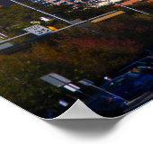 ダウンタウンオースティン、テキサス州、ズーム ポスター (角)