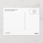 ダウンタウンオースティン、テキサス州、ズーム ポストカード (裏面)