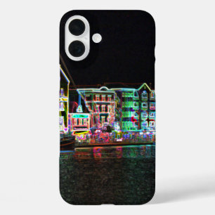 ダウンタウンカラフルウィレムスタッドキュラカオネオンナイト iPhone 16 PLUSケース