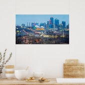 ダウンタウンカンザスシティホリデーライト ポスター (キッチン)