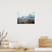 ダウンタウンカンザスシティー、ミズーリ、ビュー ポスター (キッチン)