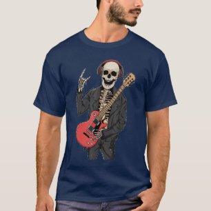 ダウンタウンガールエステティックスケルトンロックスチームパンクプ Tシャツ