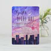 ダウンタウンガールズナイトアウトアットサンセット 招待状 (スタンド正面)