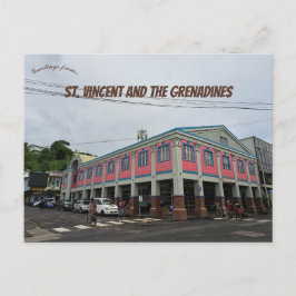 ダウンタウンキングスタウンセントビンセント ポストカード