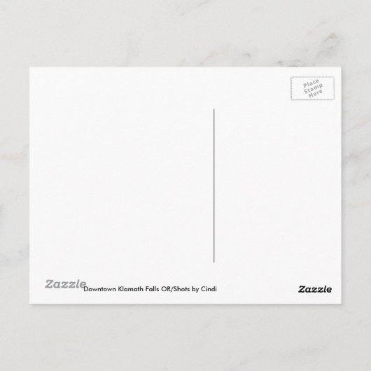 ダウンタウンクラマス滝OR ポストカード (裏面)