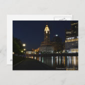 ダウンタウンコロンバス、OHスカイライン ポストカード (正面/裏面)