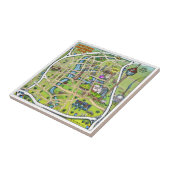 ダウンタウンサンアントニオカートゥーンマップ タイル (側面)