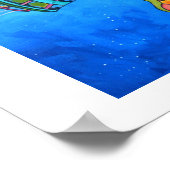 ダウンタウンサンアントニオモンタージュツープリント ポスター (角)