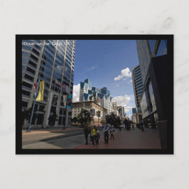 ダウンタウンサンディエゴCAポストカード ポストカード