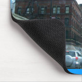 ダウンタウンシカゴをドライブ マウスパッド (コーナー)