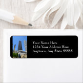 ダウンタウンシカゴ差出人住所ラベル ラベル (インサイチュ)