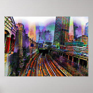 ダウンタウンシカゴ ポスター