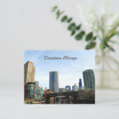 ダウンタウンシカゴ ポストカード (スタンド正面)