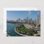 ダウンタウンシカゴ ポストカード (正面/裏面)