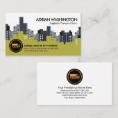 ダウンタウンシスタイリッシュティスカイラインロジスティック輸送 名刺 (正面/裏面)