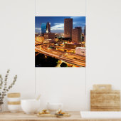 ダウンタウンシティビュー ポスター (キッチン)