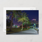 ダウンタウンジャクソンビルフロリダスカイライン ポストカード (正面/裏面)