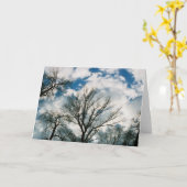 ダウンタウンスカイズ カード (黄色い花)