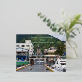 ダウンタウンソフリエールエッセンス 箔シーズンポストカード (立ち正面)