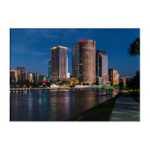 ダウンタウンタンパアクリルウォールアート