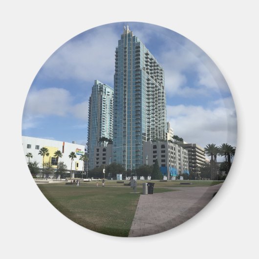 ダウンタウンタンパFL物! マグネット (正面)