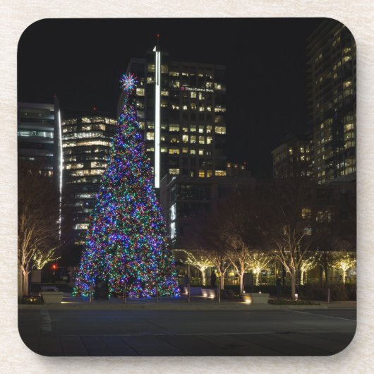 ダウンタウンダラスクリスマス コースター (正面)