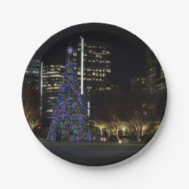 ダウンタウンダラスクリスマス ペーパープレート