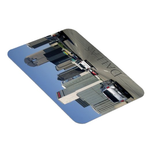 ダウンタウンダラステキサス州土産マグネット マグネット (右側)