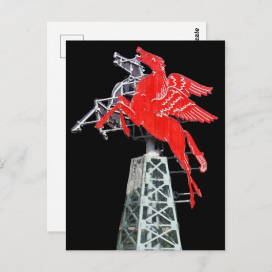 ダウンタウンダラスペガサスネオン ポストカード (正面/裏面)