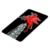 ダウンタウンダラスペガサスネオン マグネット (左側)