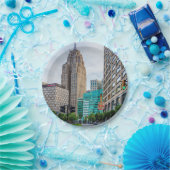 ダウンタウンデトロイト ペーパープレート (パーティー)