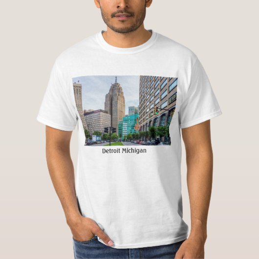 ダウンタウンデトロイトTシャツ Tシャツ (正面)