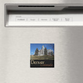 ダウンタウンデンバーコロラドキャピトル建物 マグネット (インサイチュ (食洗機))