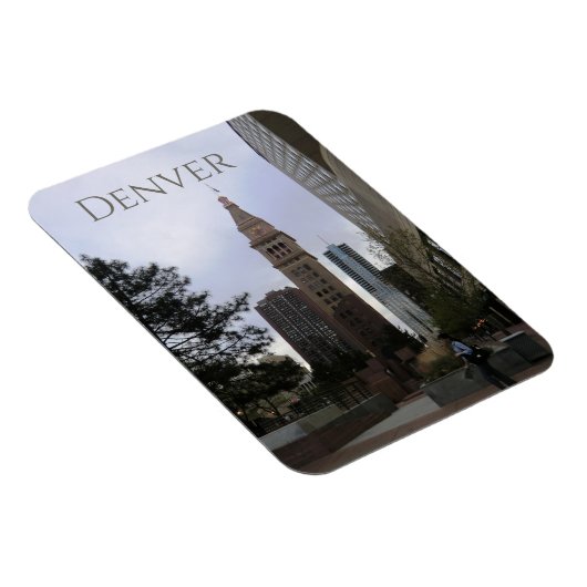 ダウンタウンデンバーコロラドD&Fタワー マグネット (右側)