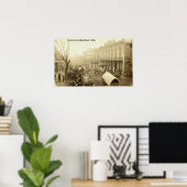 ダウンタウンナチェズプリント ポスター (ホームオフィス)