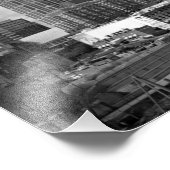 ダウンタウンナッシュビルスカイライン フォトプリント            (角)