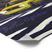 ダウンタウンナッシュビルポスター ポスター (角)