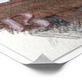 ダウンタウンナッシュビルヴィンテージポスター ポスター (角)