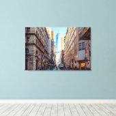 ダウンタウンニューヨークビューオブワールドトレードセンター キャンバスプリント (インサイチュ (ウッドフロア))