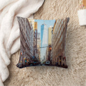 ダウンタウンニューヨークビューオブワールドトレードセンター クッション (ブランケット)