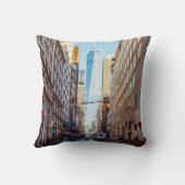 ダウンタウンニューヨークビューオブワールドトレードセンター クッション (裏面)