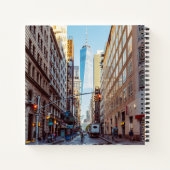 ダウンタウンニューヨークビューオブワールドトレードセンター ノートブック (裏面)