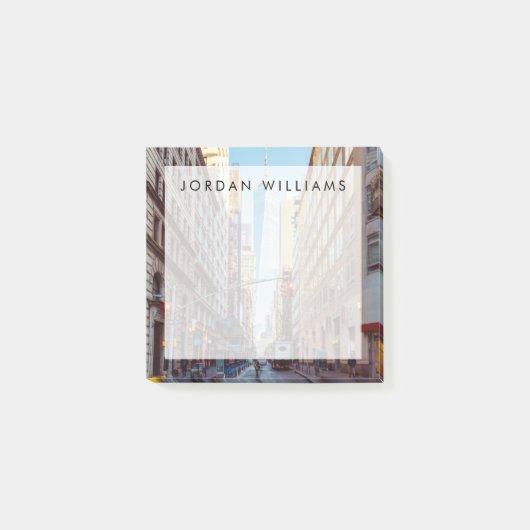 ダウンタウンニューヨークビューオブワールドトレードセンター ポストイット (正面)