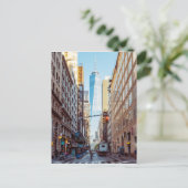 ダウンタウンニューヨークビューオブワールドトレードセンター ポストカード (スタンド正面)