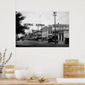 ダウンタウンパロアルト1914年ポスター ポスター (キッチン)