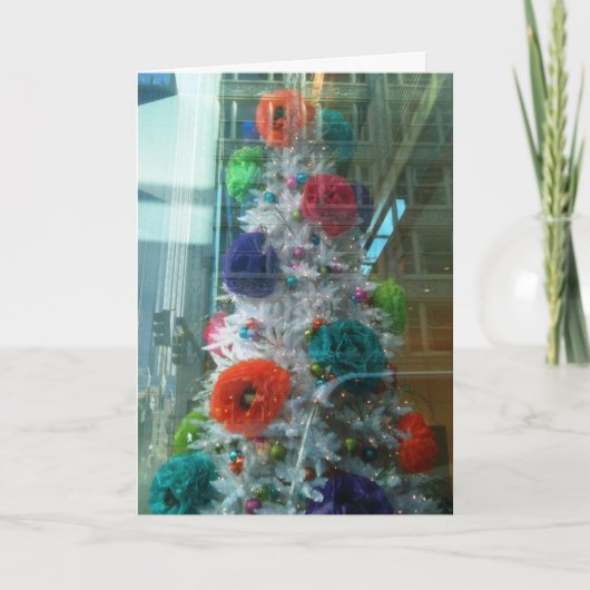 ダウンタウンピッツバーグクリスマスツリー シーズンカード (正面)