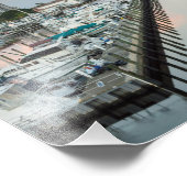 ダウンタウンフォートマイヤーズフロリダアットサンライズ フォトプリント (角)