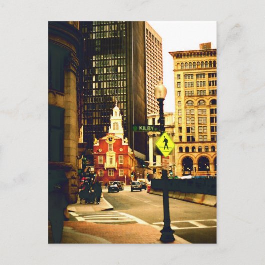 ダウンタウンボストンオンキルビー通り ポストカード (正面)