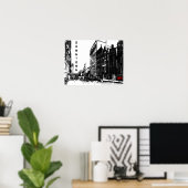 ダウンタウンマンハッタンポスター ポスター (ホームオフィス)