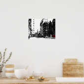 ダウンタウンマンハッタンポスター ポスター (キッチン)